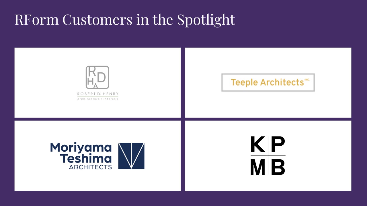 RForm Customers in the Spotlight - Contract Administration Software
